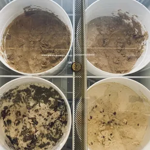 Home made ice cream, made with the Belgian Chocolate!