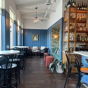Inside of bar area