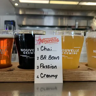 Beer flight