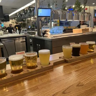 Make Your Own Beer flights