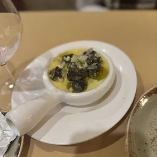 Escargot appetizer
