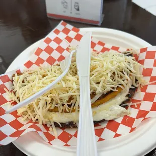 La cachapa estaba divina !