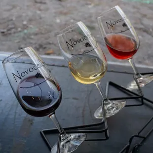 Wine flight available by request.