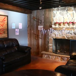 Feel like a cozy fire and some wine? You&apos;re covered