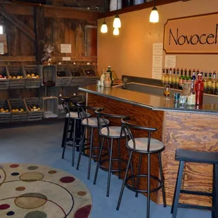 Novocellars Main Tasting Bar