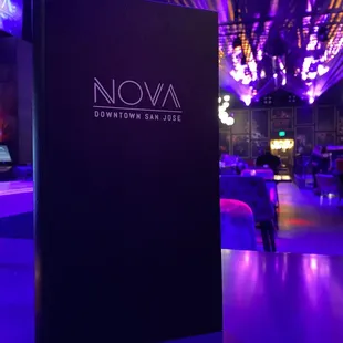 the neon lights of a nightclub