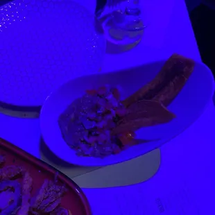 plates of food on a table