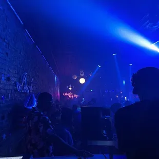 View from the DJ booth