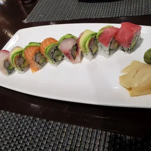 Rainbow roll