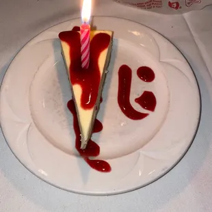 Birthday Cheesecake