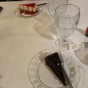 Chocolate Cake, Cheesecake