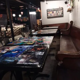 looking east from west corner booth