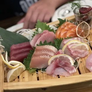 sushi and sashimi