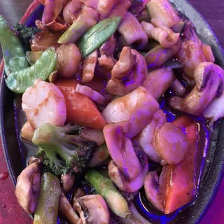 Seafood Sizzling Plate