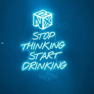 stop thinking start drinking