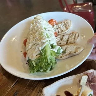 Cesar salad - 7 out of 10. Good, but lacking something. North Italia has the BEST Cesar.