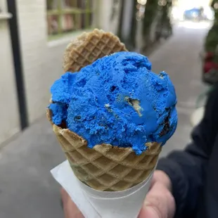 Cookie Monster ice cream