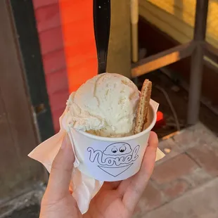 honey lavender mini scoop ice cream