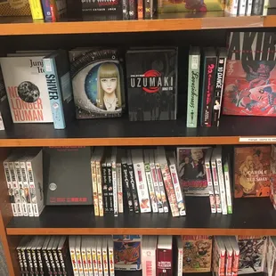Manga section