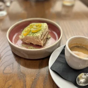 Tiramisu - with a lemon concept, is one of the best I had.