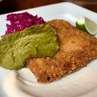 Pork toast was really good, that pipián molé was fantastic