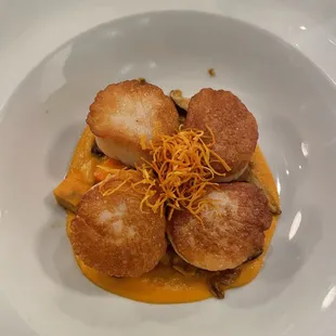 Seared Diver Scallops