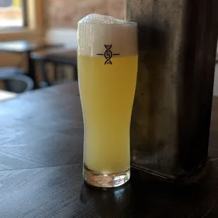 Nitwit, 4.2% ale inspired by witbier and biere blanche