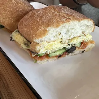 Herb Omelette Ciabatta