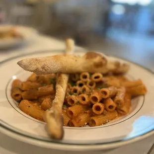 Italian Creamy Beef Rigatoni