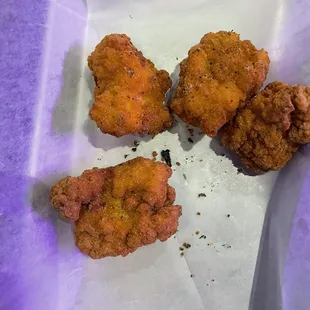 Tuscan rubbed boneless wings