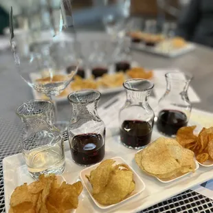 Chip + Wine pairing