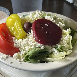 Mini Greek salad