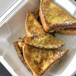 Blueberry Stuffed French Toast