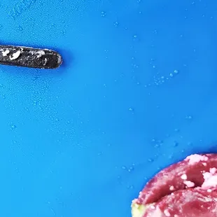 Small rubber piece found in Greek salad