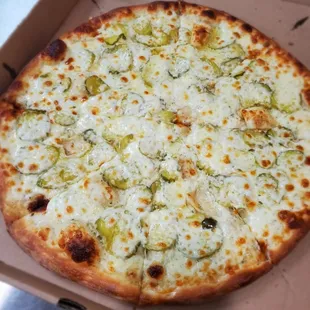 Pickle pizza