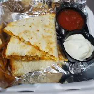 Chicken quesadilla