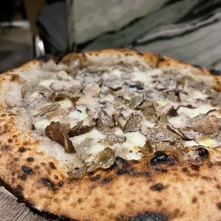 *Truffle Mushroom Pizza