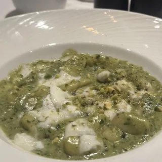 *Gnocchi Pistachio Pesto