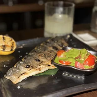 Robata Grilled Branzino