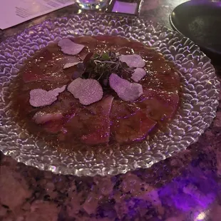 Truffle Hamachi Carpaccio