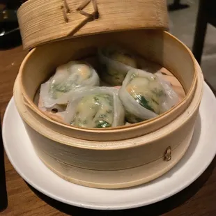 Shrimp Cilantro Dumplings