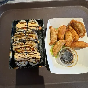 Crispy Chicken Dumplings