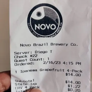 Delicious IPA on draft. Hopefully the canned is just as good.