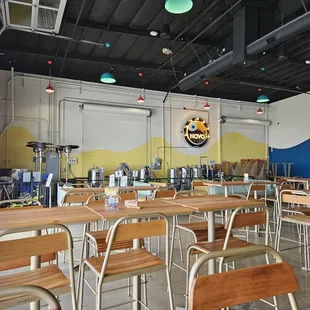 So much seating available all around but this is just one angle