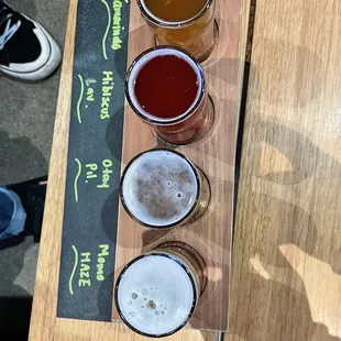 Beer flight