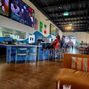 Four football games goin on today