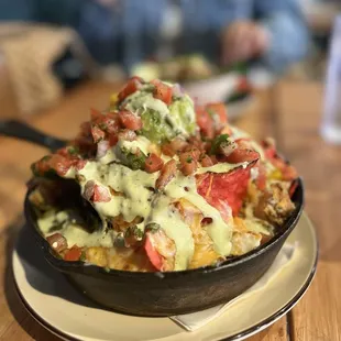 Chicken nachos