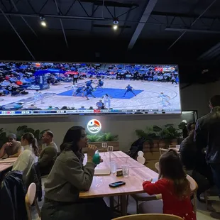 Inside of the new Novo location in Mission Valley mall. Love the big screen TVs.