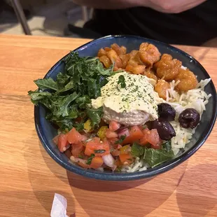 Healthy Shrimp Bowl