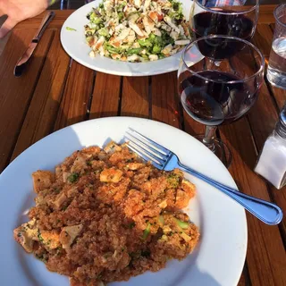 Quinoa Hot Plate Lunch